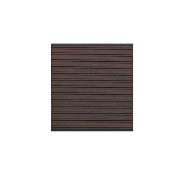 6 ft. x 6 ft. Riviera Composite Fence Panel Mahogany