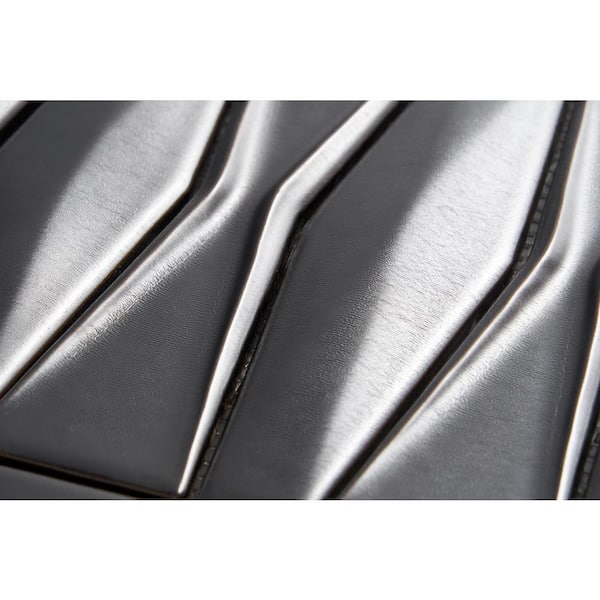 Ivy Hill Tile Delphi Harlequin Gunmetal 12 in. x 16 in. Matte