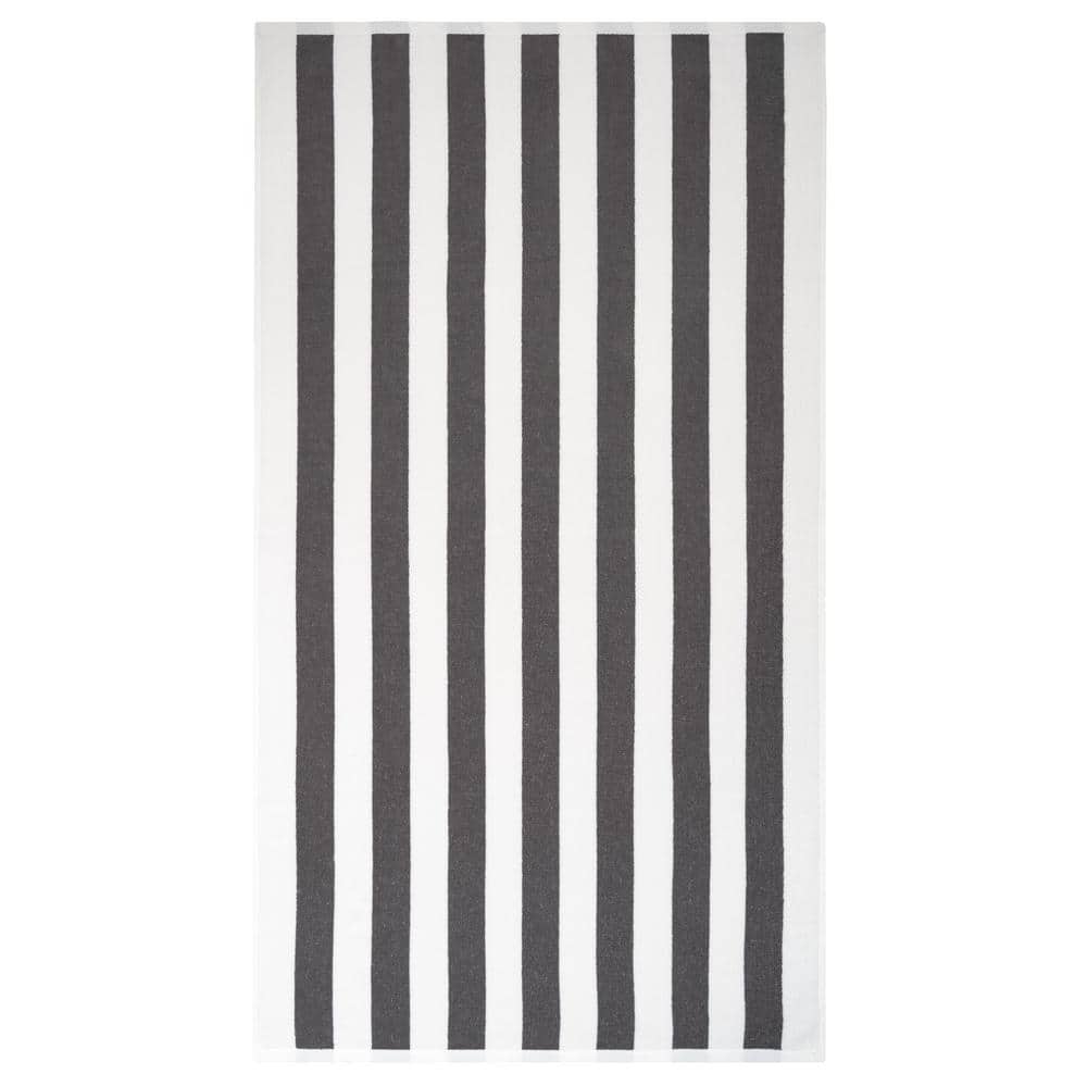 American Soft Linen Beach Towels, Cabana Striped 30x60 in., 100% Cotton ...