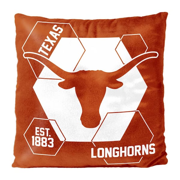 THE NORTHWEST GROUP NCAA Texas Connector Velvet Reverse Pillow