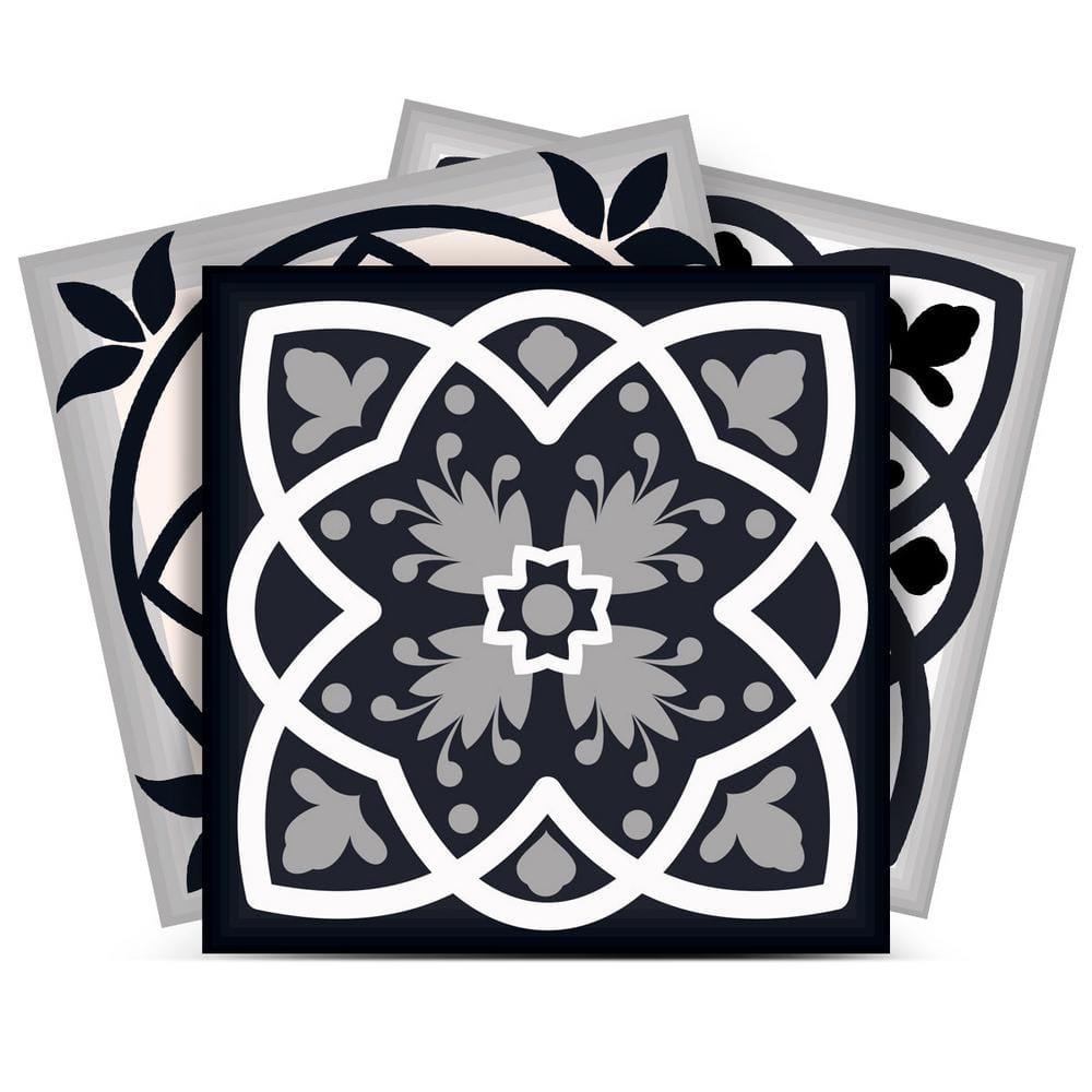 Gray, White, Black SB25 12 in. x 12 in. Vinyl Peel and Stick Tile (24-Tiles, 24 sq. ft./pack) price history on PriceWatchPro
