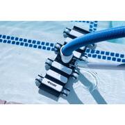 Pro Heavy Duty Flexible Pool Vacuum for Gunite Swimming Pool with Deluxe Wheels