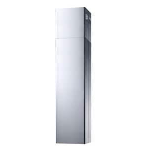 Stainless Steel Chimney Extension (up to 11 ft. Ceiling) for Pyramid Kitchen Island Range Hood