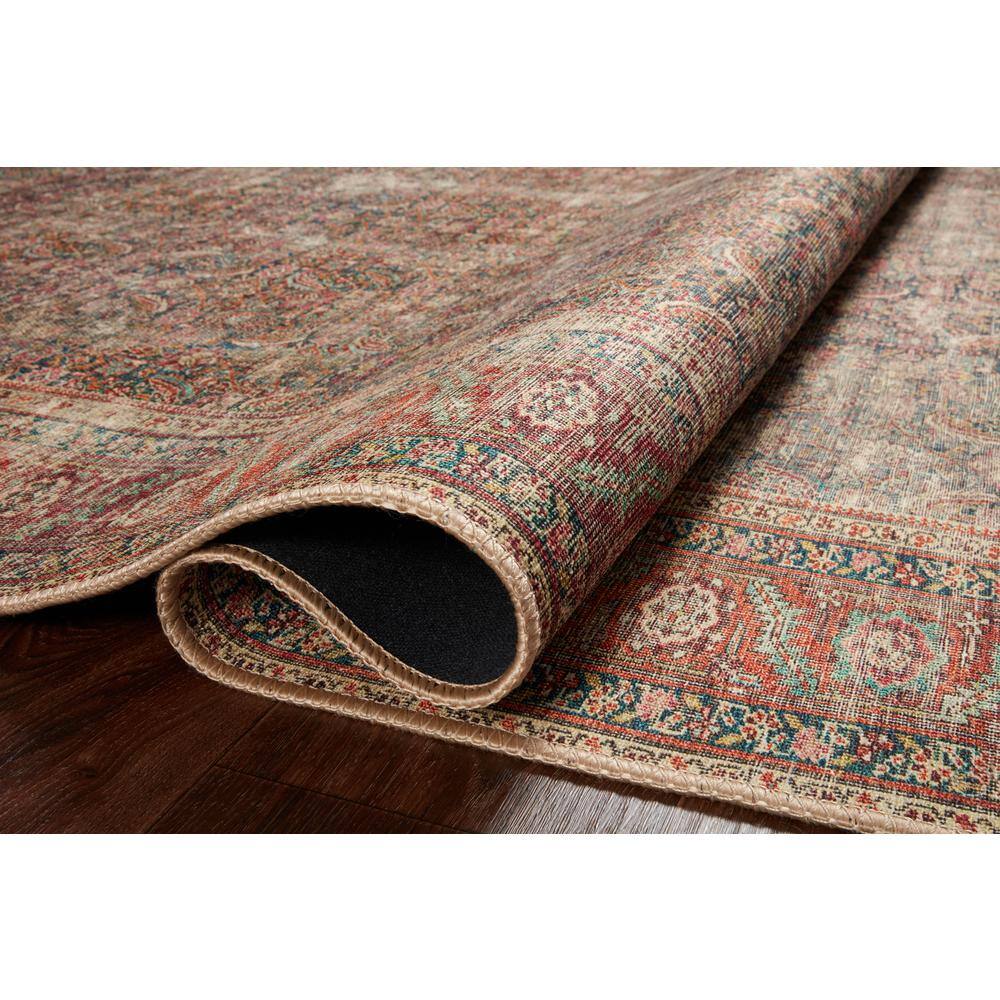 Wynter Onyx Multi 2' x 5' Vintage-Inspired Polyester Area Rug
