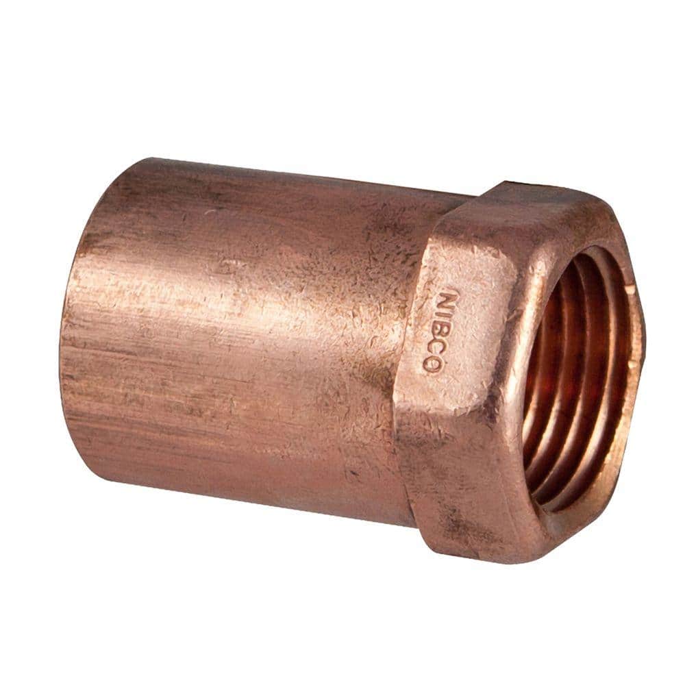 1//2 MIP x 3//8 Sweat Fittings Lot of 10 Copper 1//2 x 3//8 Male Adapter Reducing