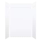 Transolid 60 in. W x 96 in. H x 36 in. D 6-Piece Glue to Wall Alcove ...