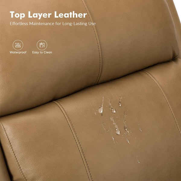 JAYDEN CREATION Sonia Transitional Taupe 30.5 in. Wide Genuine