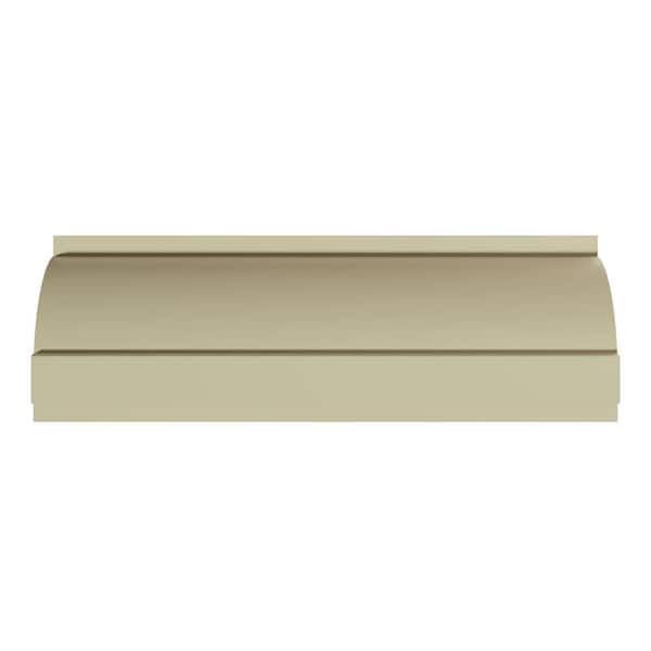 Ekena Millwork Noah 4.625 in. D x 7.375 in. W x 94.5 in. L Polyurethane Crown Moulding