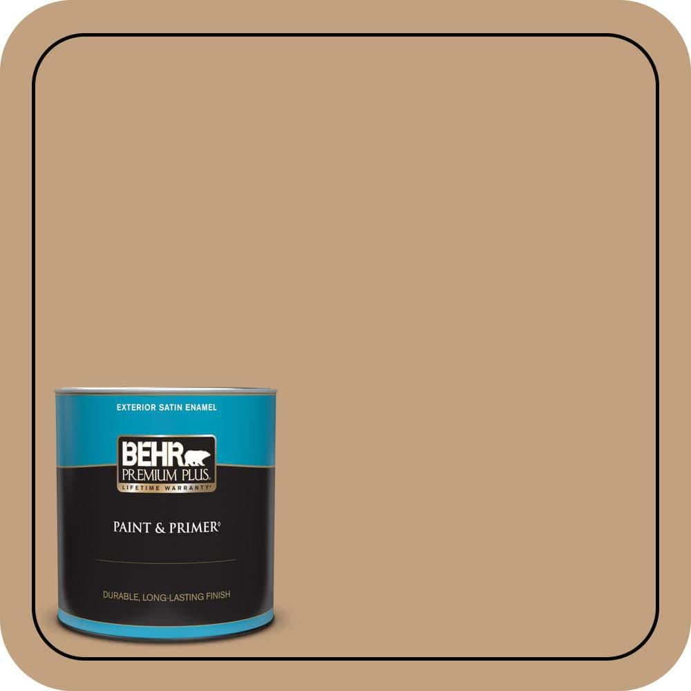 1 qt. #S280-4 Real Cork Satin Enamel Exterior Paint & Primer product image for price tracking