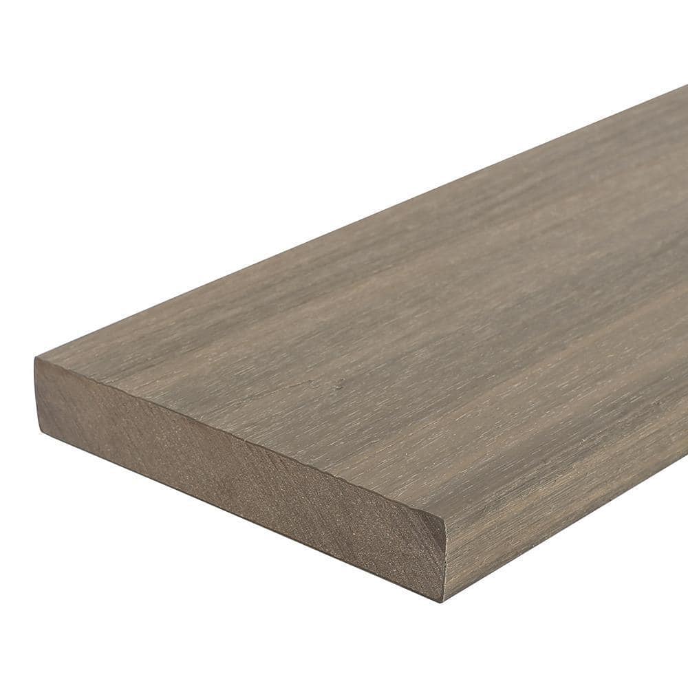 UltraShield Naturale Cortes 1 in. x 6 in. x 8 ft. Roman Antique Solid Compo