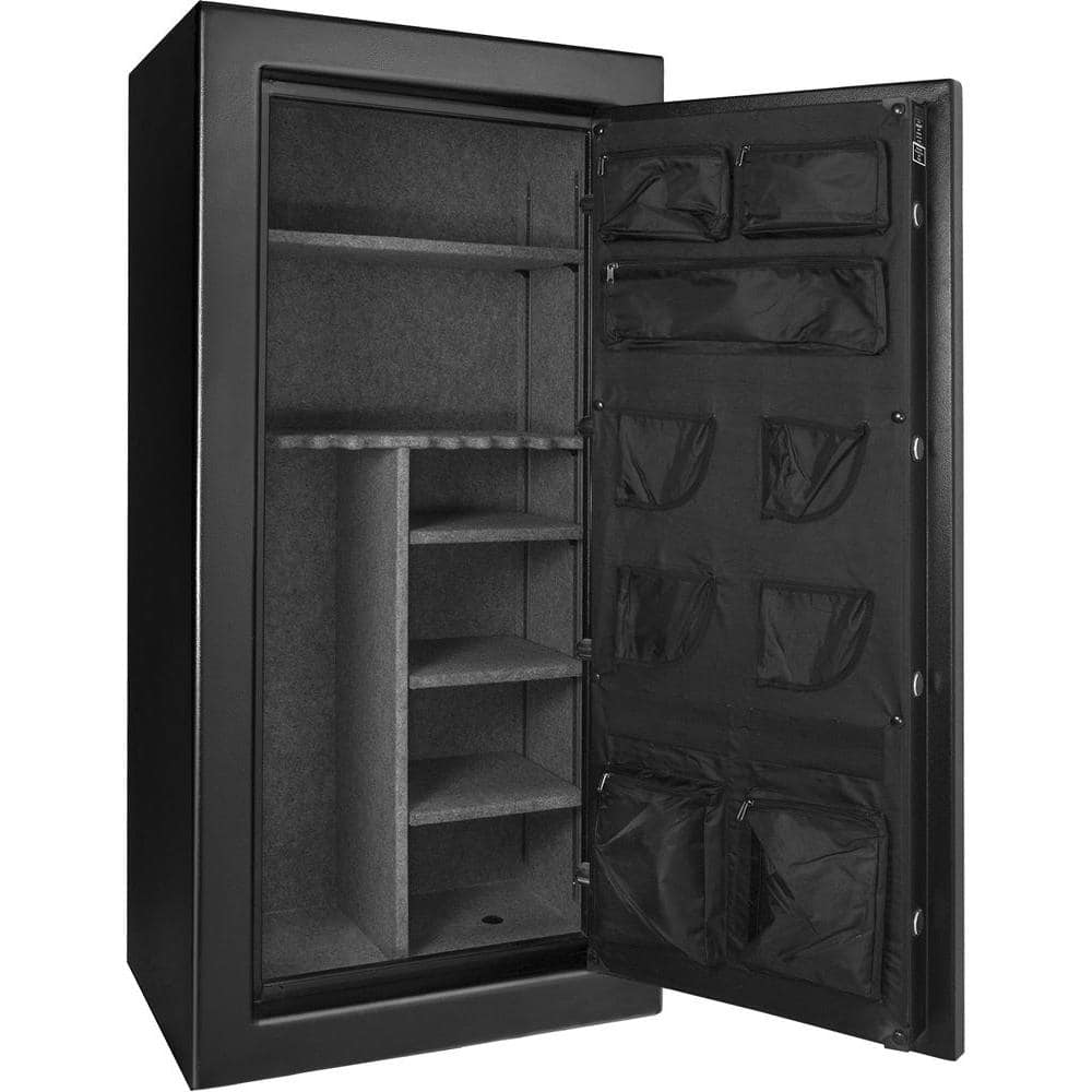 Tall Black Steel Fireproof Digital Safe with Keypad Lock