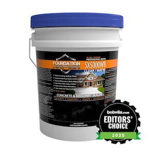 5 gal. Penetrating Water Based Silane Siloxane Concrete Sealer, Brick Sealer and Masonry Water Repellent