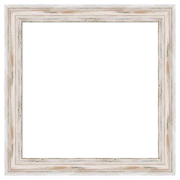 Amanti Art Alexandria White Wash Framed Magnetic Board – Large Wall Organizer (33” X 25”) - View #2