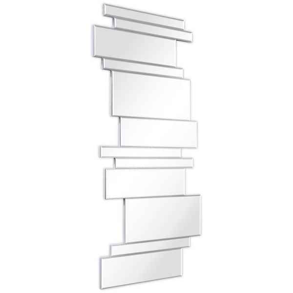 Empire Art Direct 24 in. W. x 48 in. H Rectangular Silver
