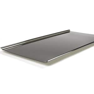 24 in. x 8 ft. x 0.118 in. Polycarbonate Roof Panel in Solar Gray