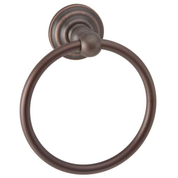 Taymor Brentwood Towel Ring in Aged Bronze