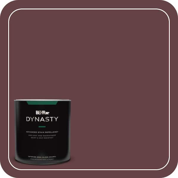 BEHR DYNASTY 1 qt. #T11-10 Wild Thing Semi-Gloss Enamel Interior Stain-Blocking Paint and Primer