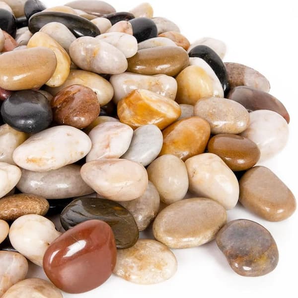 1 cu. ft. Natural Bagged Landscape Rock Decorative Rocks for Plants and ...
