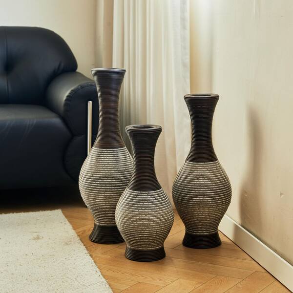Seafuloy 20 in./24 in./28 in. Gray Bottle PVC Polyethylene Floor