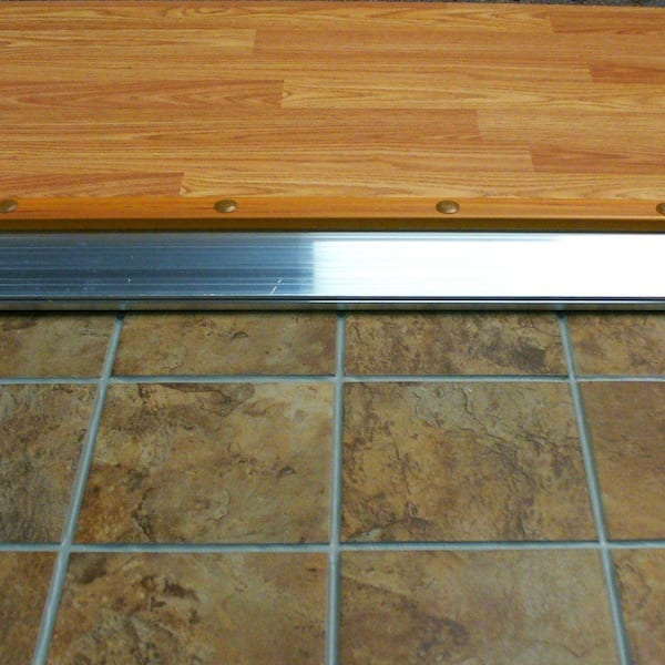 M-D Building Products Adjustable Height 4-1/2 in. x 32 in. Aluminum ...