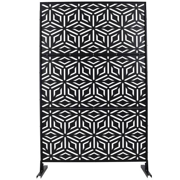 TuffBilt 2 ft. x 4ft. Matte Black Decorative Screen Panel Frame Kit
