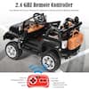 Costway 12-Volt MP3 Kids Ride On Truck Car RC Remote Control with LED Lights Music GHM0380BK