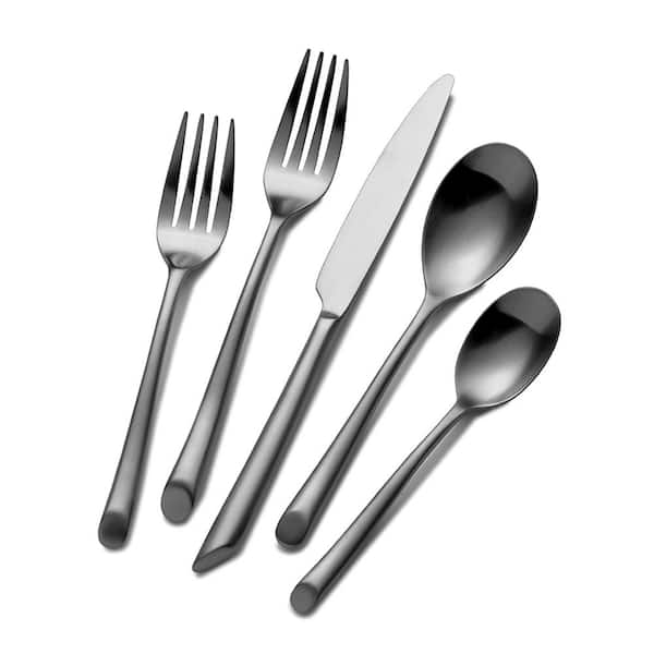 Towle Living Satin Wave 20-Piece Stainless Steel Flatware Set (Service for 4)