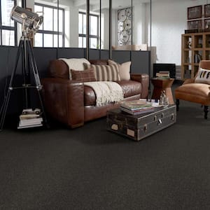 Brave Soul I - Laurel - Green 34.7 oz. Polyester Texture Installed Carpet