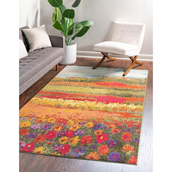 Estrella Landis Multi 5' 0 x 8' 0 Area Rug