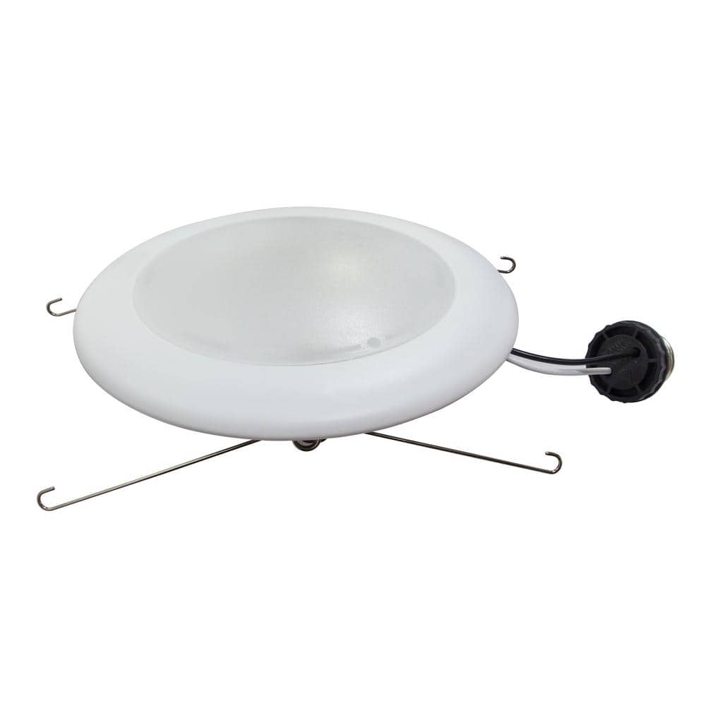 7.5-Inch White Aluminum LED Recessed Lighting Kit
