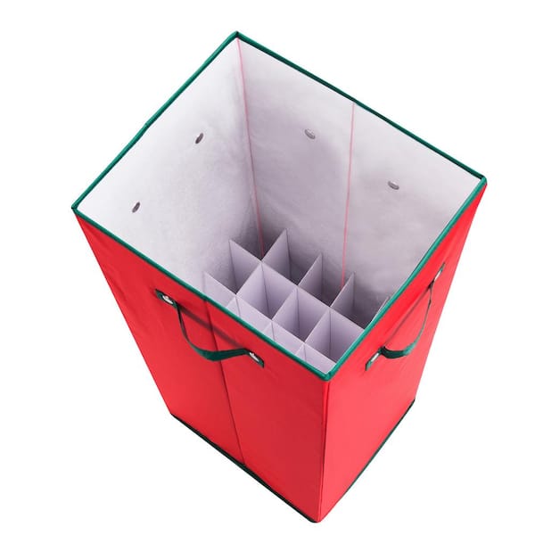 Wrapping Paper Storage Box with Lid, 60-L
