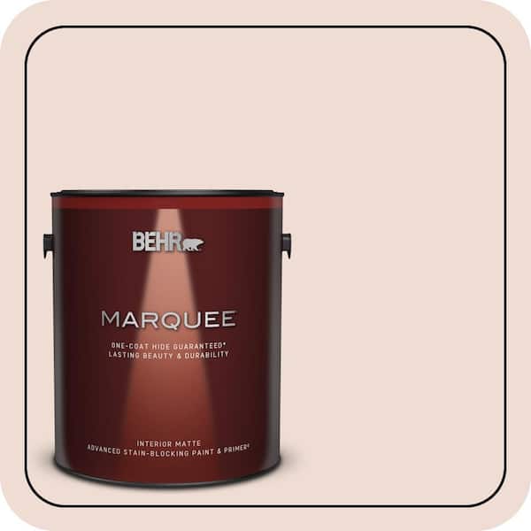 BEHR MARQUEE 1 gal. #MQ3-34 Stolen Kiss One-Coat Hide Matte Interior Paint & Primer