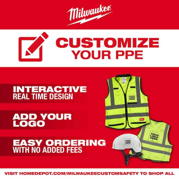2X-Large/3X-Large Yellow Class-2 Surveyor's High Visibility Safety Vest with 27-Pockets