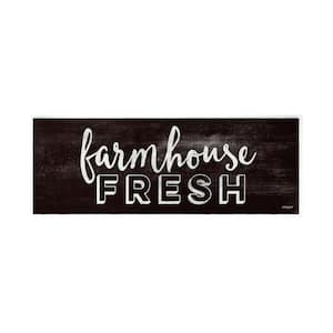 Farmhouse Fresh 19.6 in. x 55 in. Anti-Fatigue Kitchen Runner Rug Mat