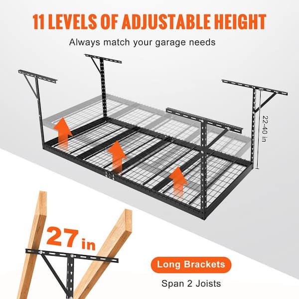 Want An Easy Fix For Your Garage Overhead Organizer? Read This! – CoolYeah  Garage organization & Caster wheels