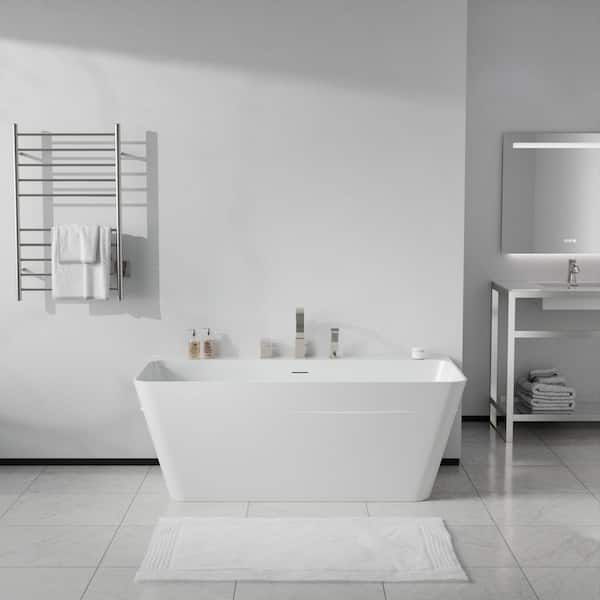 ANZZI Vault Series 67 in. x 32 in. Flat Bottom Acrylic