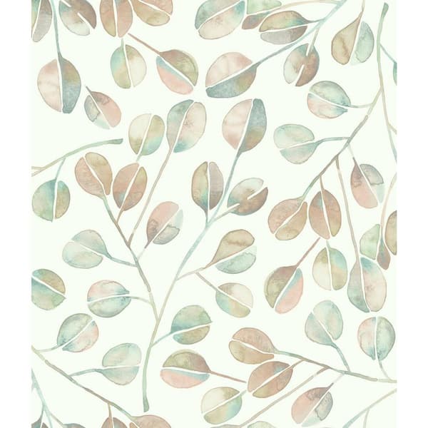 RoomMates Cat Coquillette Eucalyptus Peel and Stick Wallpaper (Covers 28.18 sq. ft.)