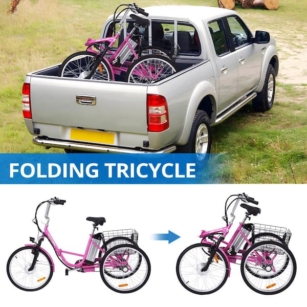 Adult folding electric tricycles online