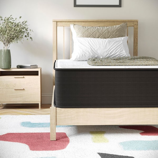 Dream Twin Soft Polyurethane Foam 12 in. Bed-in-a-Box Mattress High Density Foam and Pocket Spring