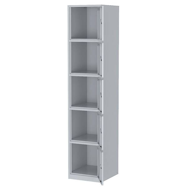 Downtown Storage Cabinet - 2-Shelf, Gray