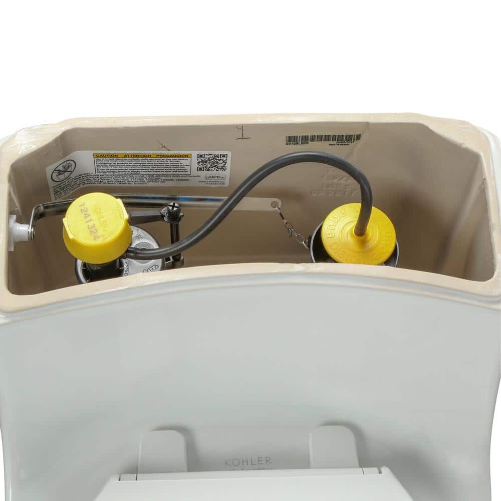 White Round One-Piece Water Efficient Toilet with Seat