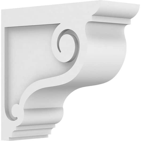 Ekena Millwork Standard 3 in. W x 10 in. H x 10 in. D Signature Urethane Polyurethane Corbel