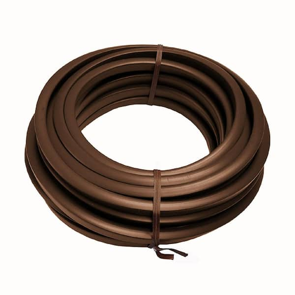 Colmet 25 ft. Brown Vinyl Trim Cap Edging