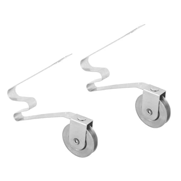 1 in. Steel Screen Door Tension Springs with Steel Roller (2-pack)