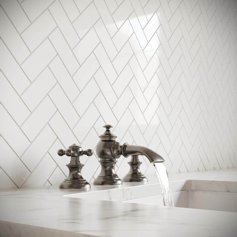 Elegant Brushed Nickel Widespread Bathroom Faucet with Classic Charm