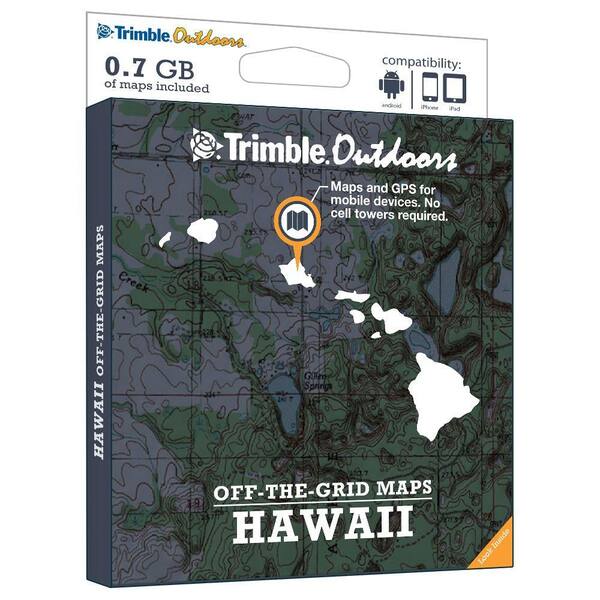 Trimble Outdoors Hawaii Off-The-Grid Maps