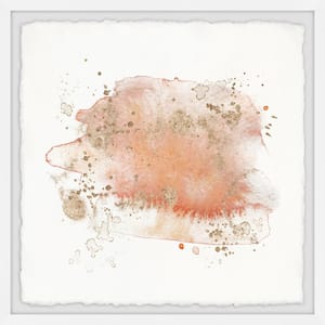 "The Invisible Approach" by Marmont Hill Framed Abstract Art Print 18 in. x 18 in. .