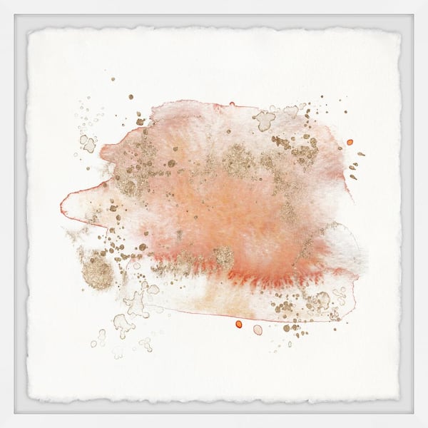 Unbranded "The Invisible Approach" by Marmont Hill Framed Abstract Art Print 18 in. x 18 in. .