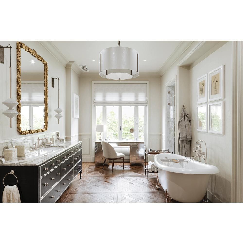 Polished Nickel Traditional Wall Mounted Towel Ring