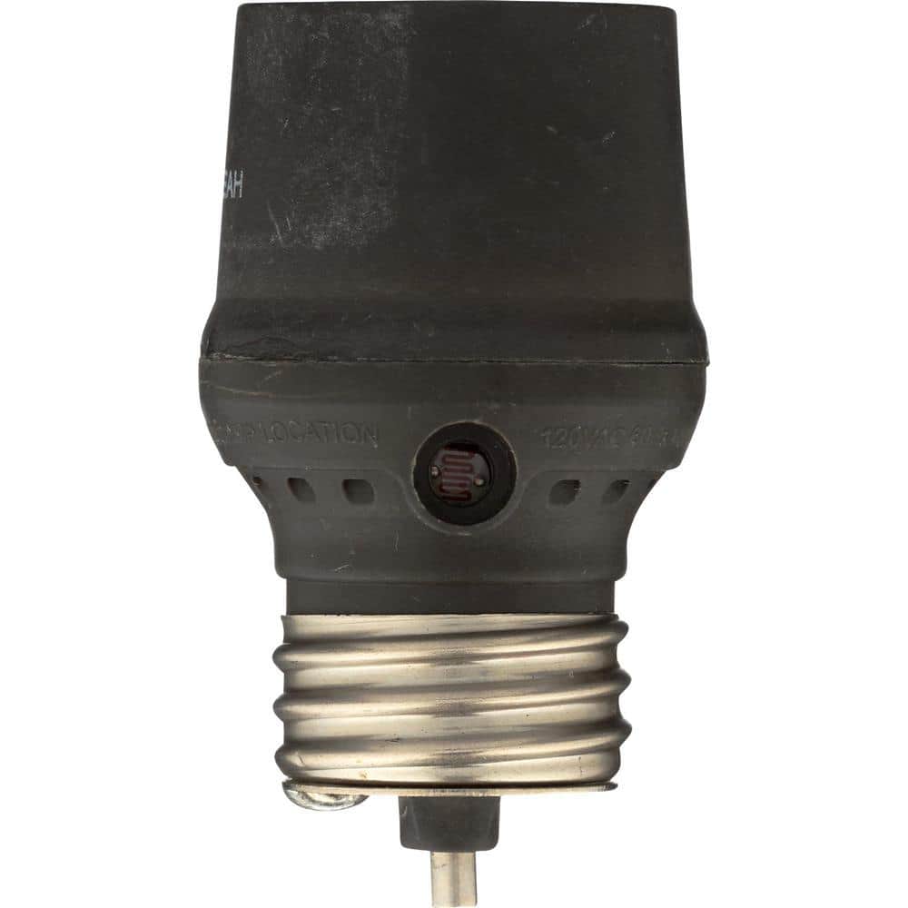 Bronze Finish Indoor/Outdoor Dusk-to-Dawn Light Control
